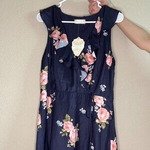 altard state navy floral dress